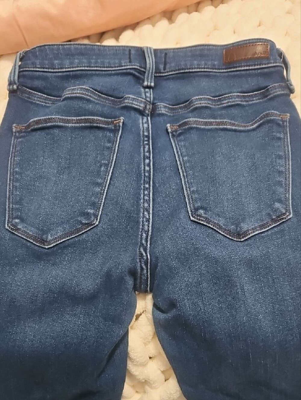 Abercrombie & Fitch Dark Blue Skinny Jeans - Picture 2 of 5